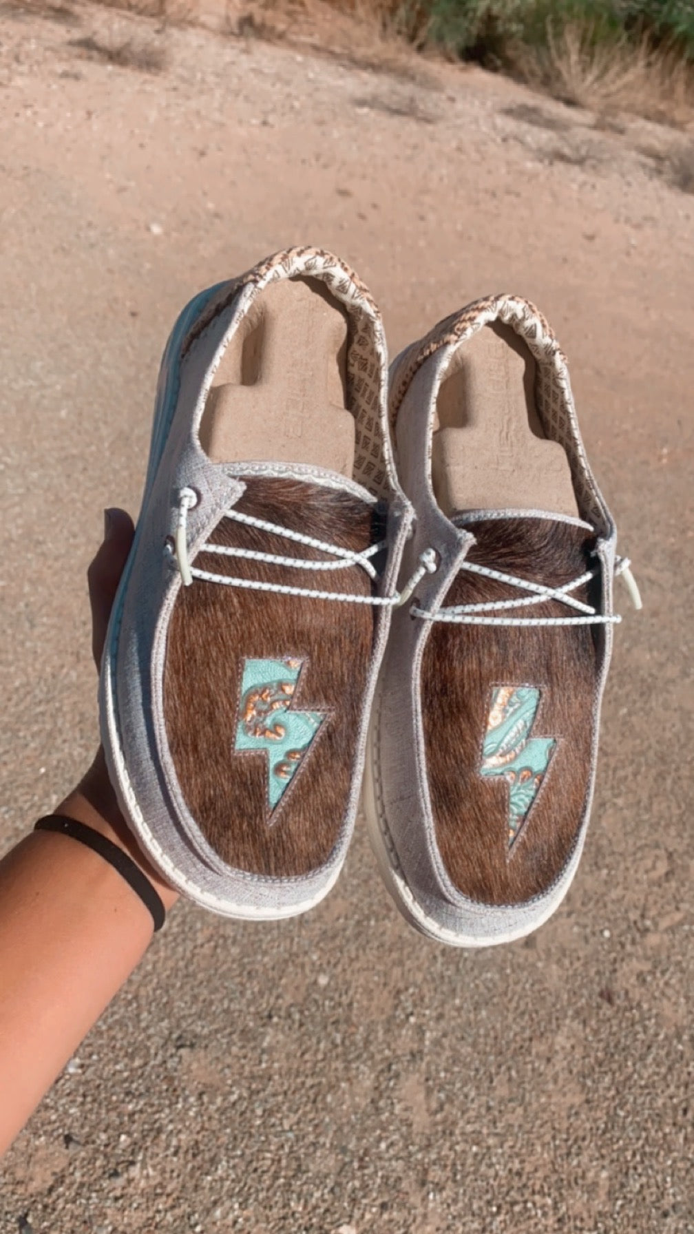 CUSTOM Lightning Bolt Hey Dudes (Made to Order)