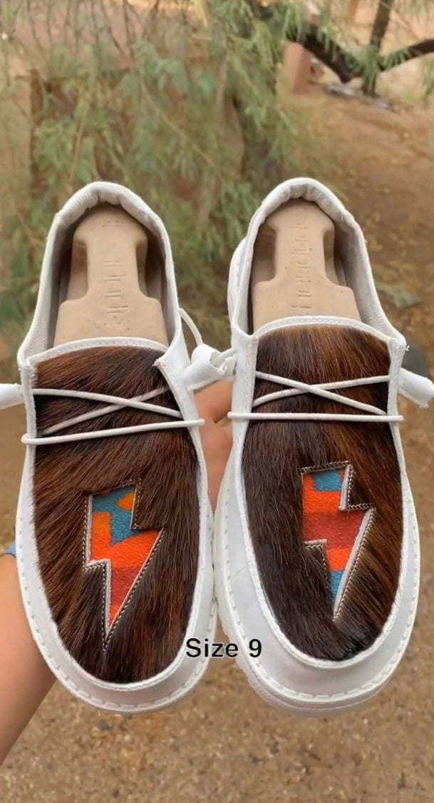 CUSTOM Lightning Bolt Hey Dudes (Made to Order)