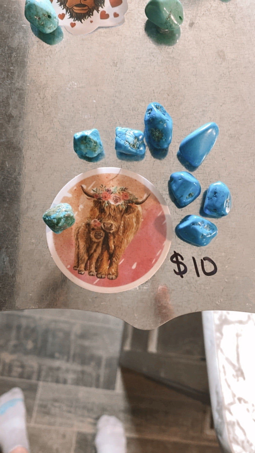 Turquoise magnets