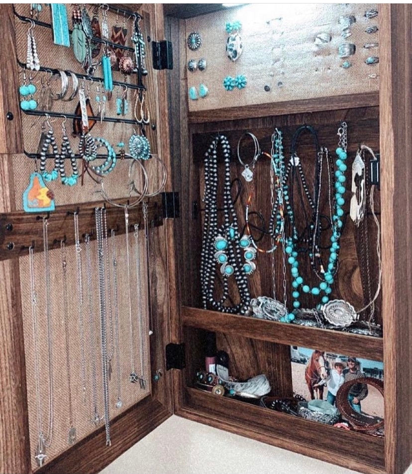 "Scraps" Jewelry Cabinet