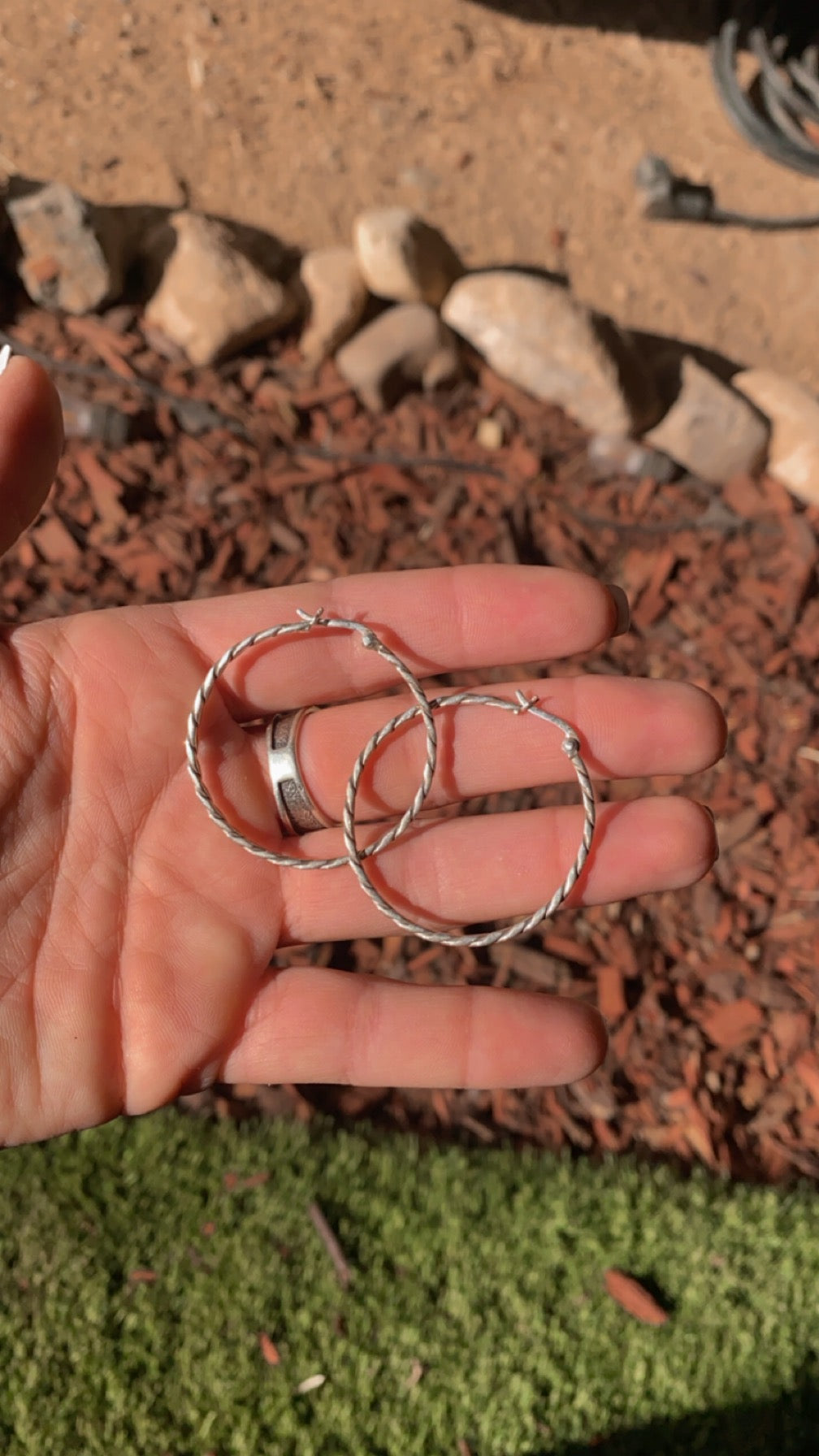 Twist Hoop Earrings