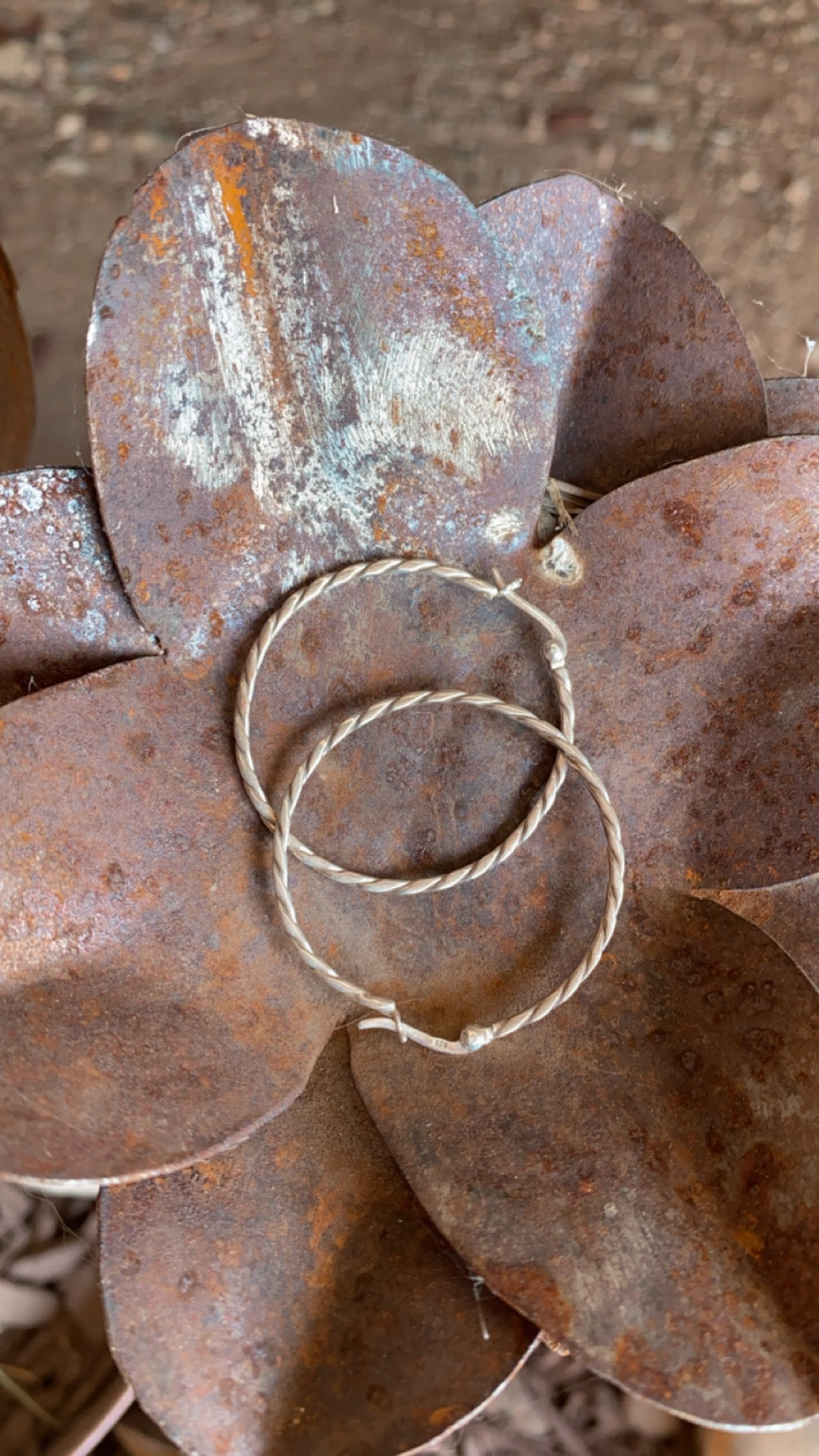 Twist Hoop Earrings