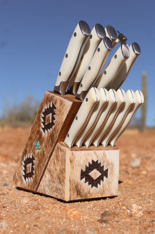 Aztec Knife Block