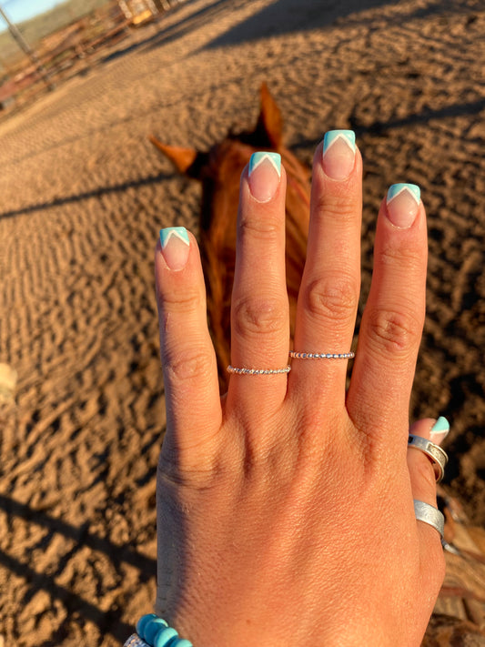 Twisted Silver Ring