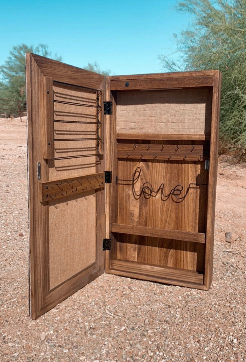 "Scraps" Jewelry Cabinet